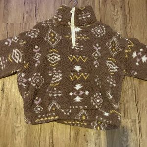 Graphic print Sherpa
